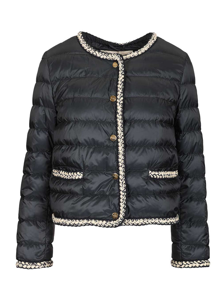 Max Mara The Cube Chloe Embroidered Quilted Chanel Jacket Jackets - Blue | 3c34183c9291c78ae92f3275e403ea67c125c464