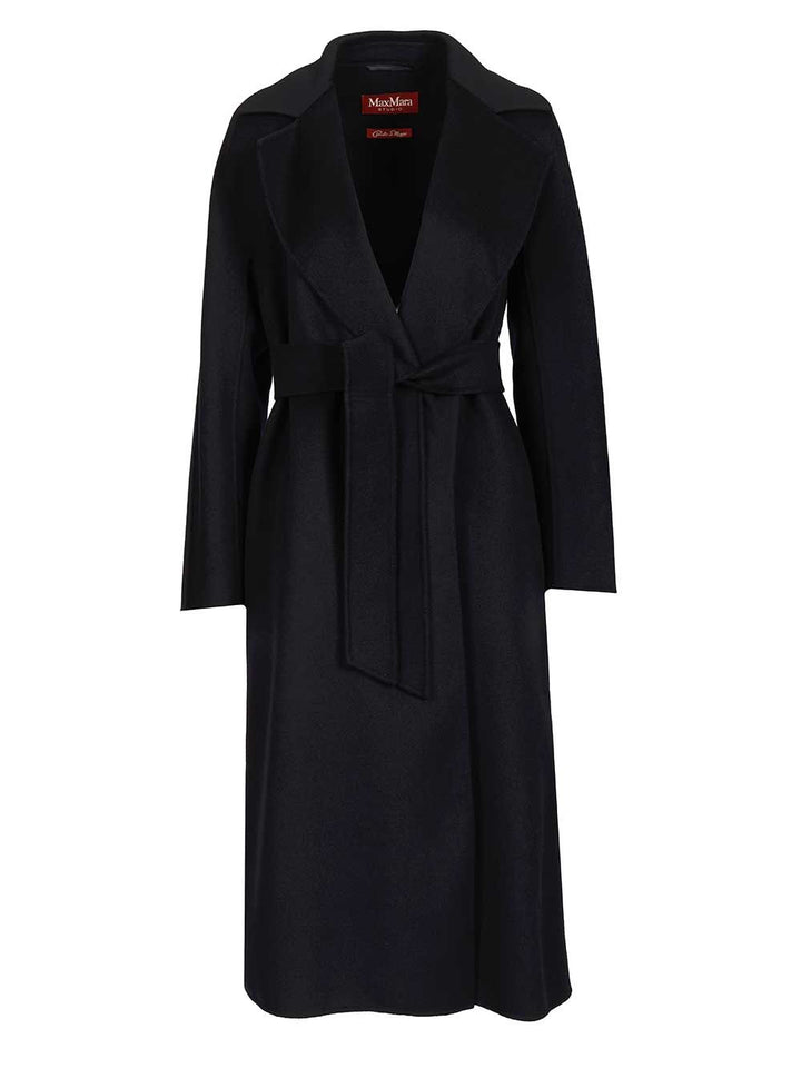 Max Mara Studio Dressing Gown Coat Coats - Blue | 041a6b43e86b319ebeed52386c8a140b32f74d5c