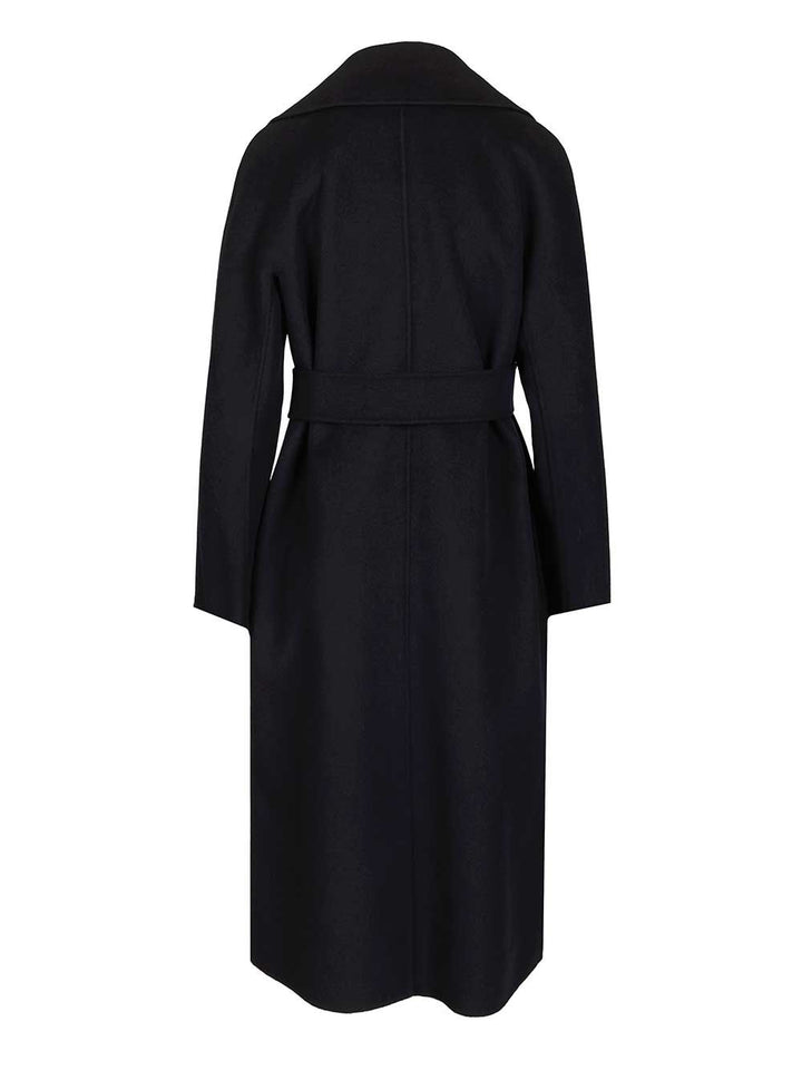 Max Mara Studio Dressing Gown Coat Coats - Blue | 1c80e06c87e3d7c8c49f7ed3c35cdeed7882ca38