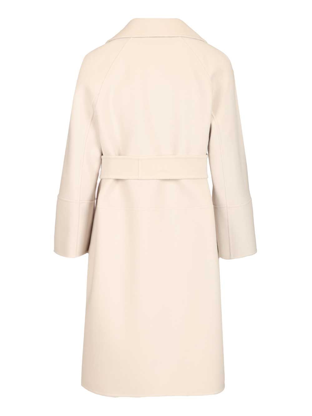 'S Max Mara Short Wool Coat Coats - White | c1940b2556110d4bf2dad474b93dc0a2c5403816