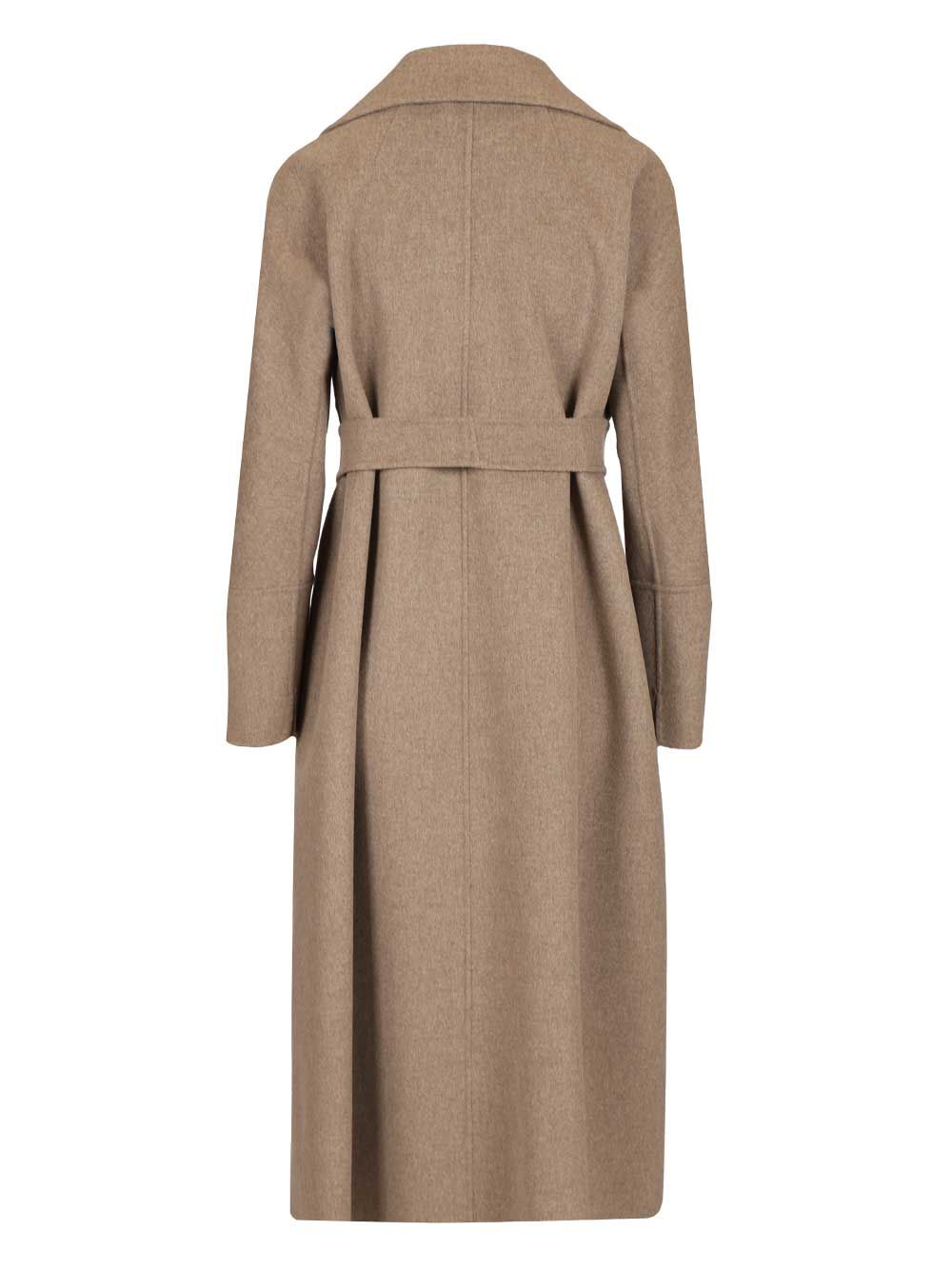 'S Max Mara Dressing Gown Coat Coats - Grey | 354a4bbfc2651b51347f8b33cf034633289cd6de