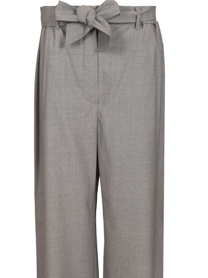 Max Mara Salpa Trousers - Grey | 3c42b8af6dcf3c163e85bf4011537fa638fa927f