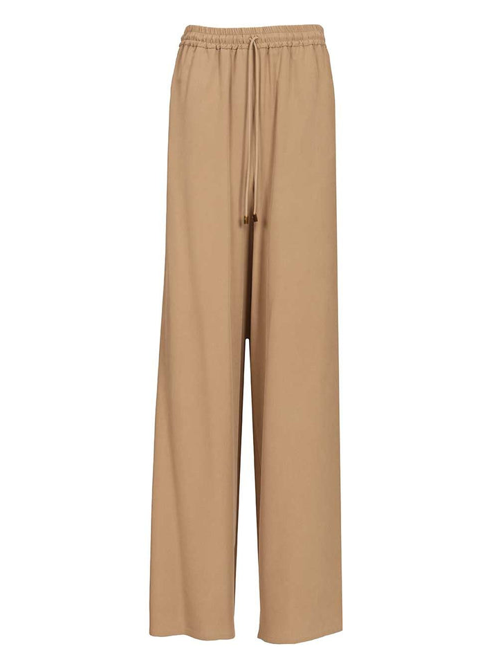 Max Mara Genero Trousers - Brown | 14aaf163f101951a3662f89b1a4d9bfd8f541c5a