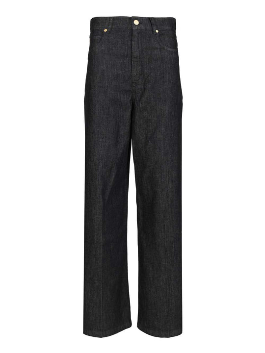 Lavinia Wide Leg Denim Jeans Blue