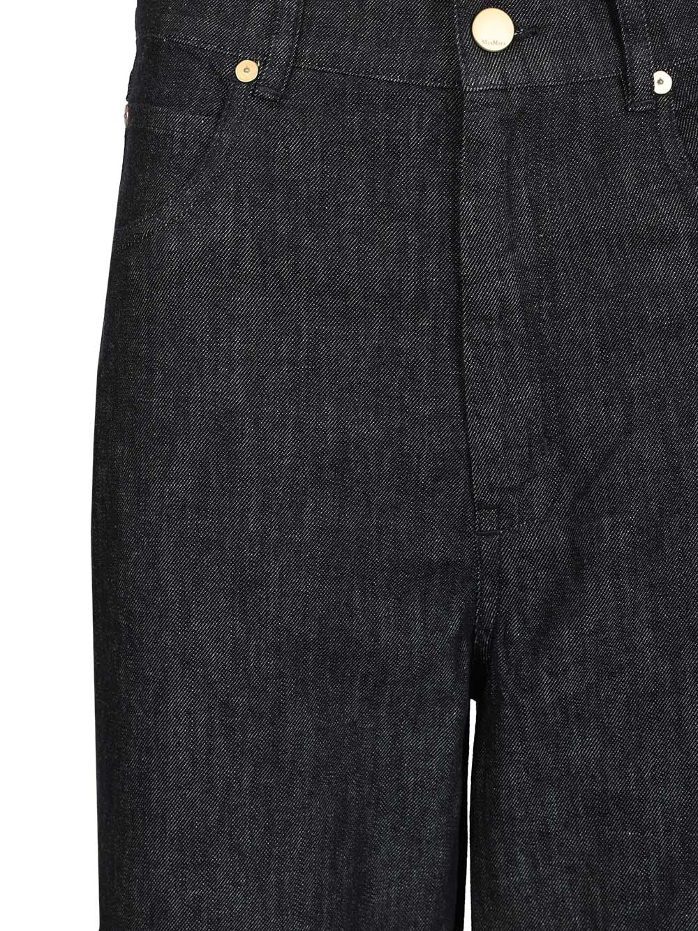 'S Max Mara Lavinia Wide Leg Denim Jeans - Blue | a07237e27ae8522ca6fab1d63d62e1bcc90eff09