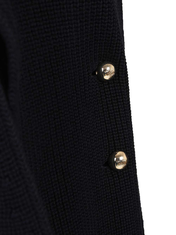 Max Mara Double-Breasted Cape Coats - Blue | 8847b362f9d2d205260990d7c8e10d0f1db7321d