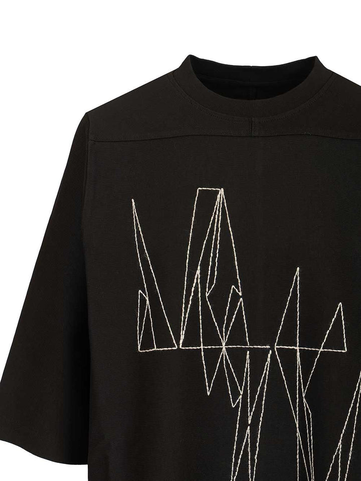 Moncler X Rick Owens Jumbo T-Shirt - Black | 8e1ab5613afd152630ea97829aab9a6e68651281