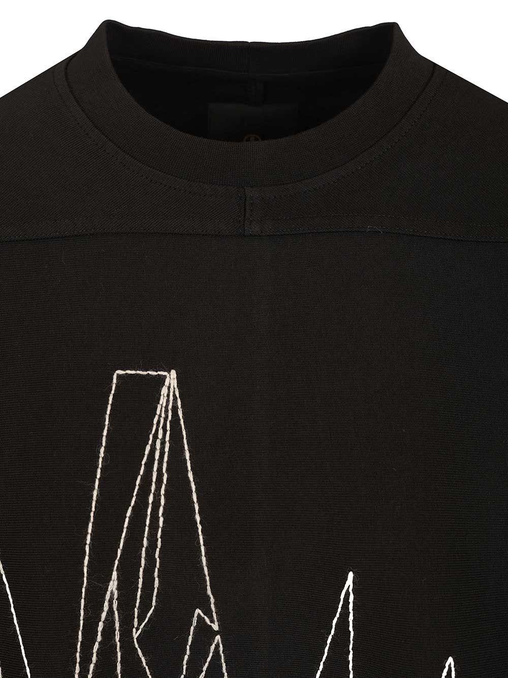 Moncler X Rick Owens Jumbo T-Shirt - Black | 7924a37e6ec63109ee055071f26ef4d13dd20c05