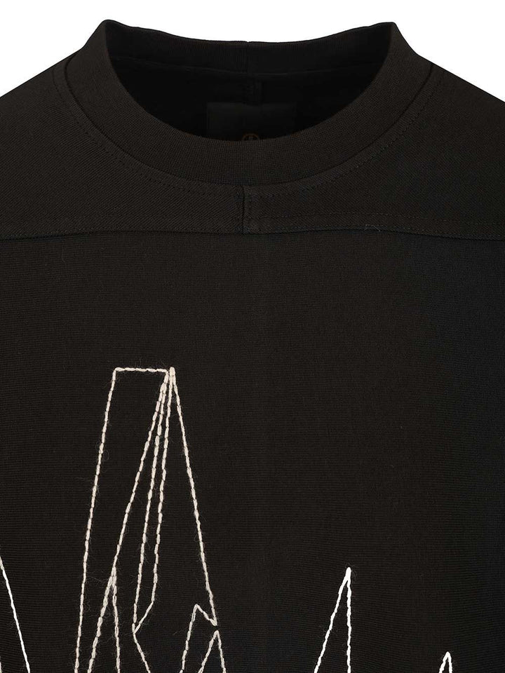 Moncler X Rick Owens Jumbo T-Shirt - Black | 7924a37e6ec63109ee055071f26ef4d13dd20c05