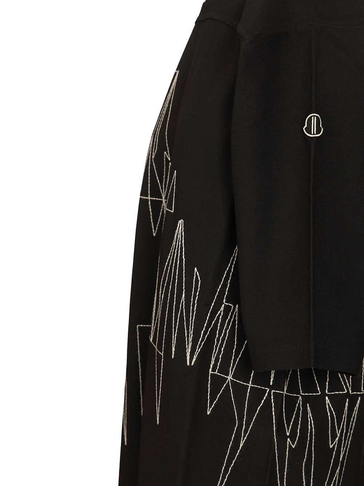 Moncler X Rick Owens Jumbo T-Shirt - Black | a84fe2251eec66442c5e925fcfa55468da07323d