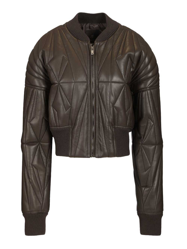 Geocamo Jackets Brown