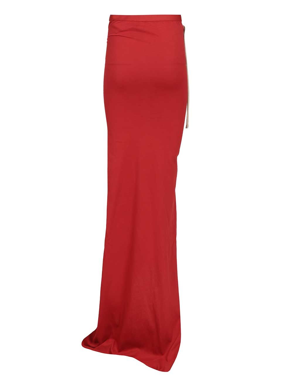 Moncler X Rick Owens Moncler X Rick Owens Adjustable Skirt Skirts - Red | 062f490d36eeb0462a494aa410edd54eab2d1f4d