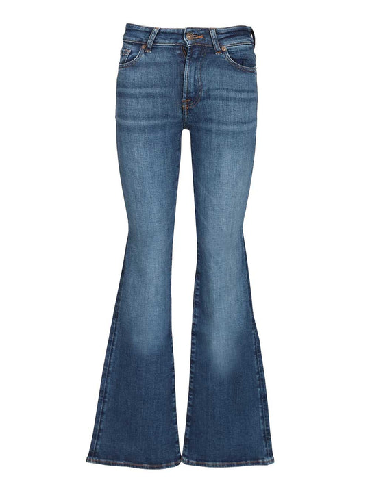 The Leggy Bootcut Moonwater Jeans Blue