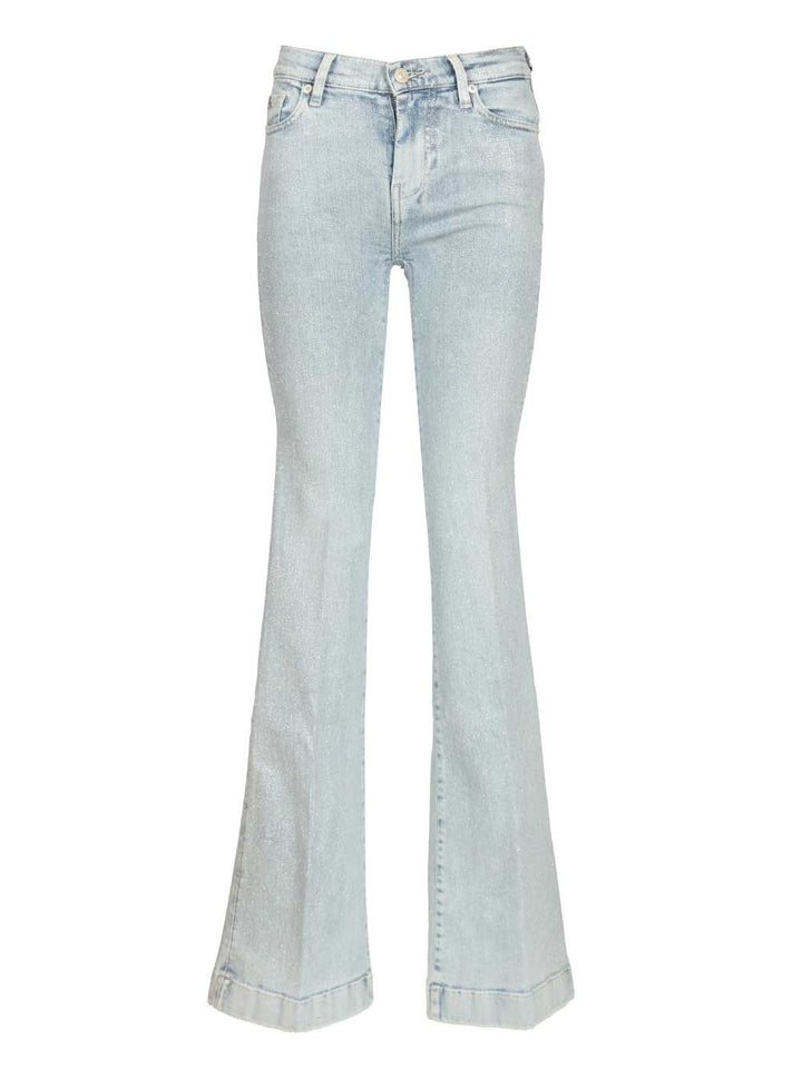 7 For All Mankind Dojo Sparkling Jeans - Light blue | 0b23833b1aa0533ba0a48a7b511b2d6f707b7a3d