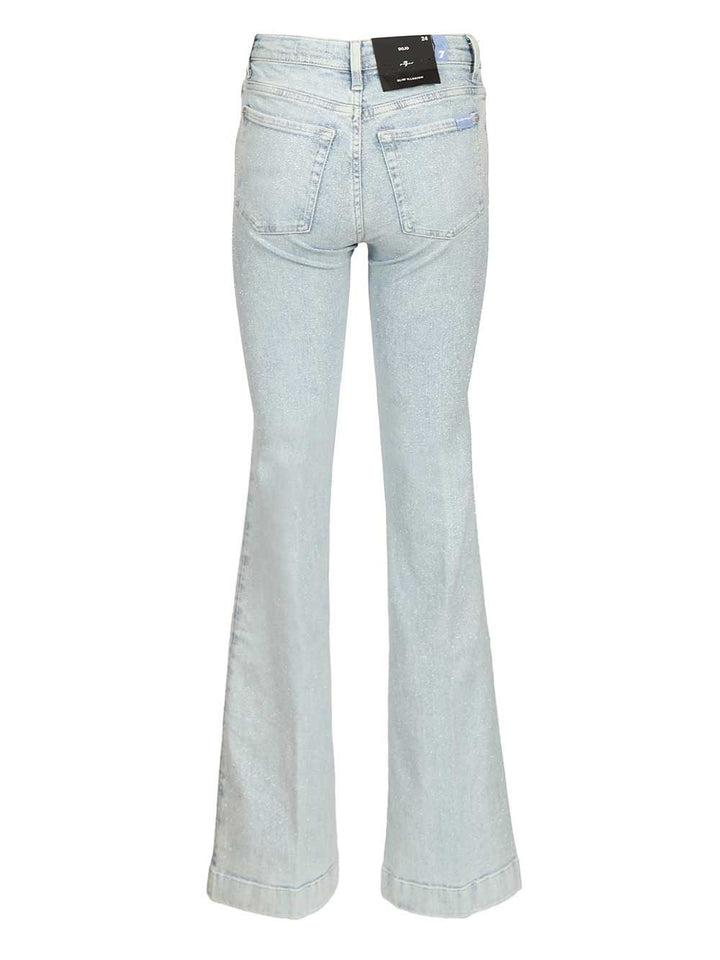 7 For All Mankind Dojo Sparkling Jeans - Light blue | 3406d81ee4766e0843bfa6b2e023abaaee08704f