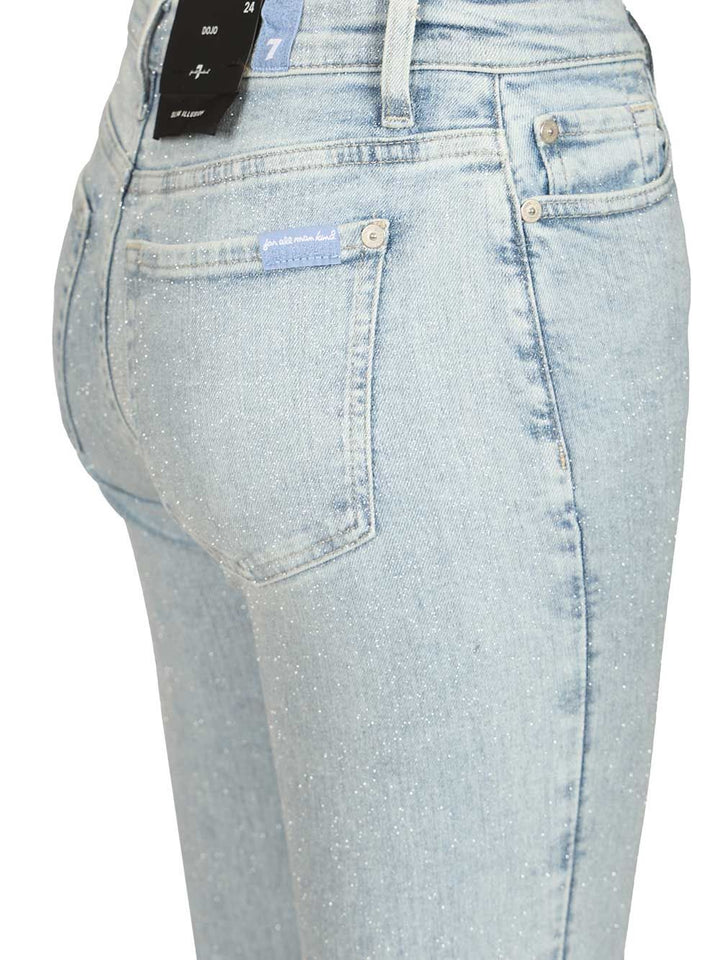 7 For All Mankind Dojo Jeans - Light blue | a8c7eefc14f3a039b3c0e800d50c8b9afbde7a00