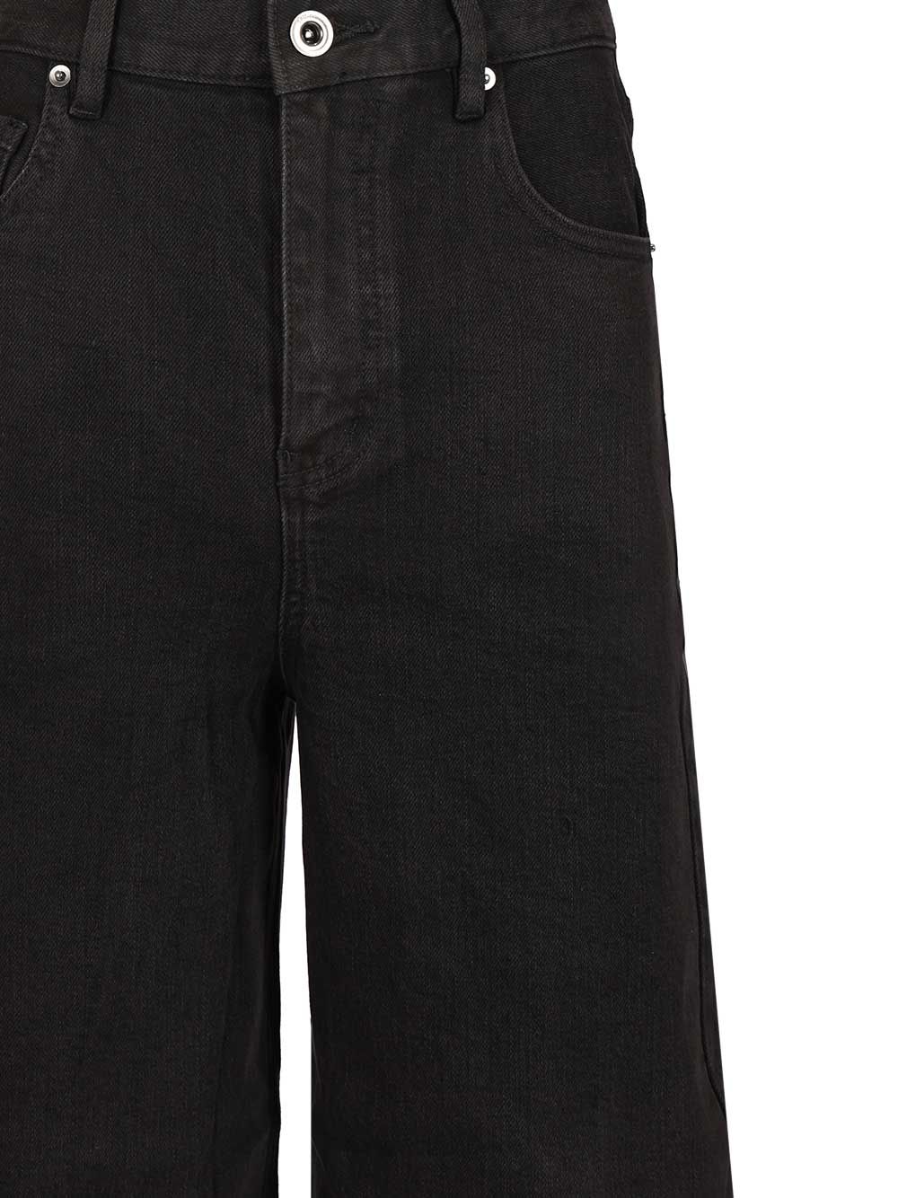Self-Portrait Barrel Jeans - Black | 93098298181c3122597fd9ab51a549ee5a70c551