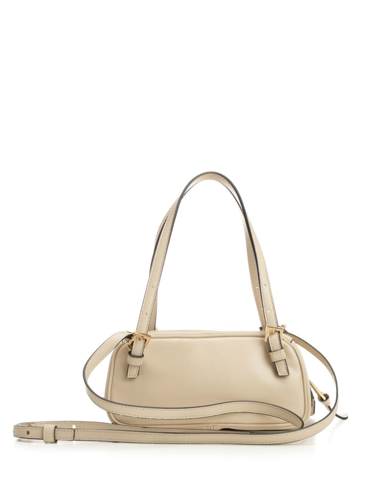 Versace Versace Tag Shoulder Bags - Beige | e9abeb857bcedec70c748ff7709ef5ebf5016a31