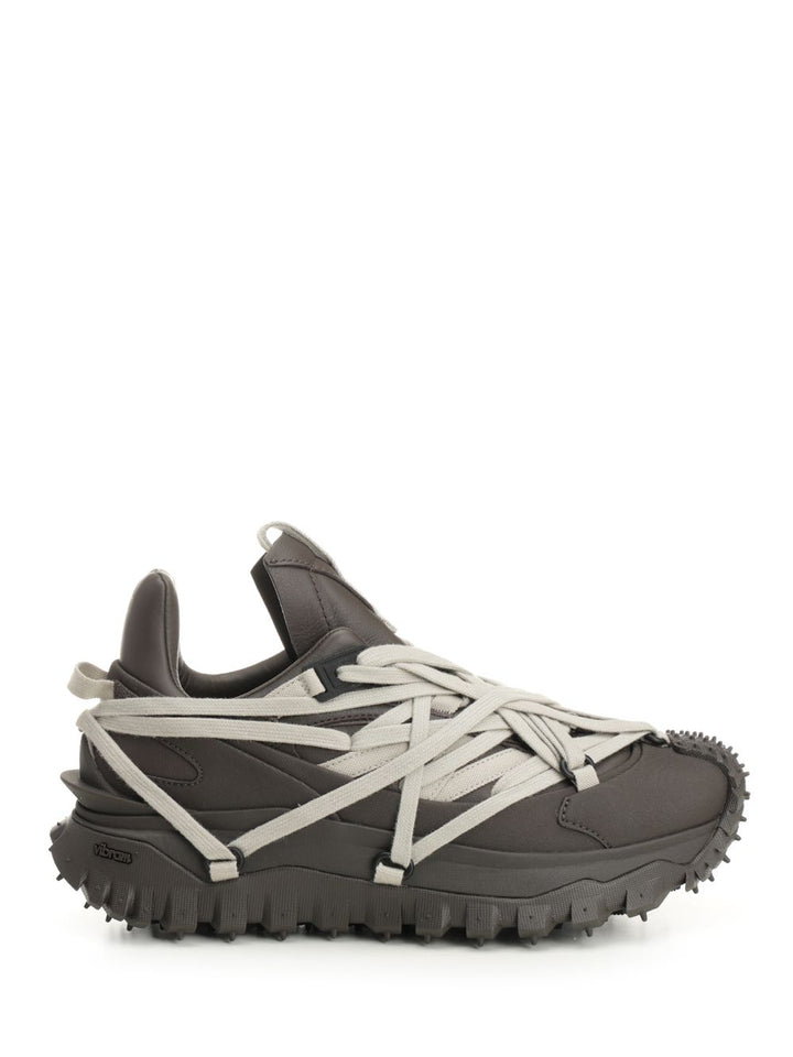 Moncler X Rick Owens Trailgrip Megalace® Sneakers - Brown | 811009d551d09f7c1d6d55f97b290222d7a3fc31