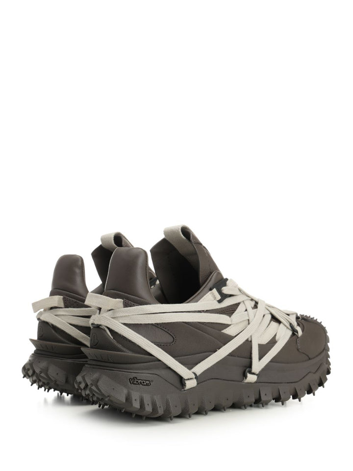 Moncler X Rick Owens Trailgrip Megalace® Sneakers - Brown | 04e00c0b1e0791f01c05c03f7f2f9675c3cabf1d