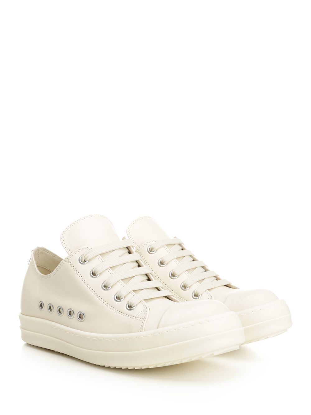 Rick Owens Strobe Sneakers - White | 196e2e38aa6102acfe26bcb3bc58e38d64993af8