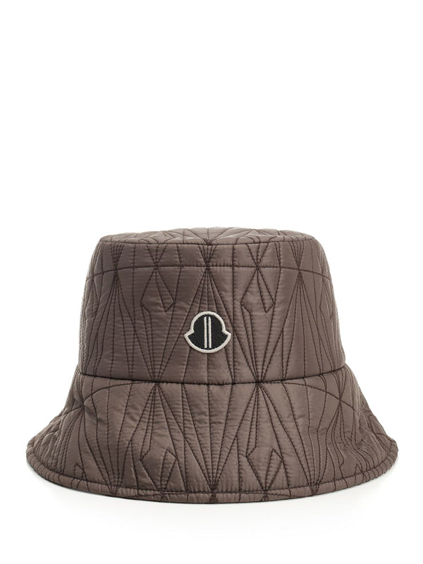 Moncler X Rick Owens Bucket Hat Hats Brown