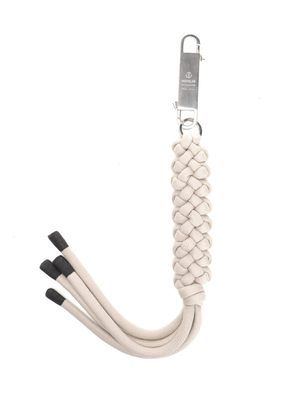 Moncler X Rick Owens Keychain Keyrings White