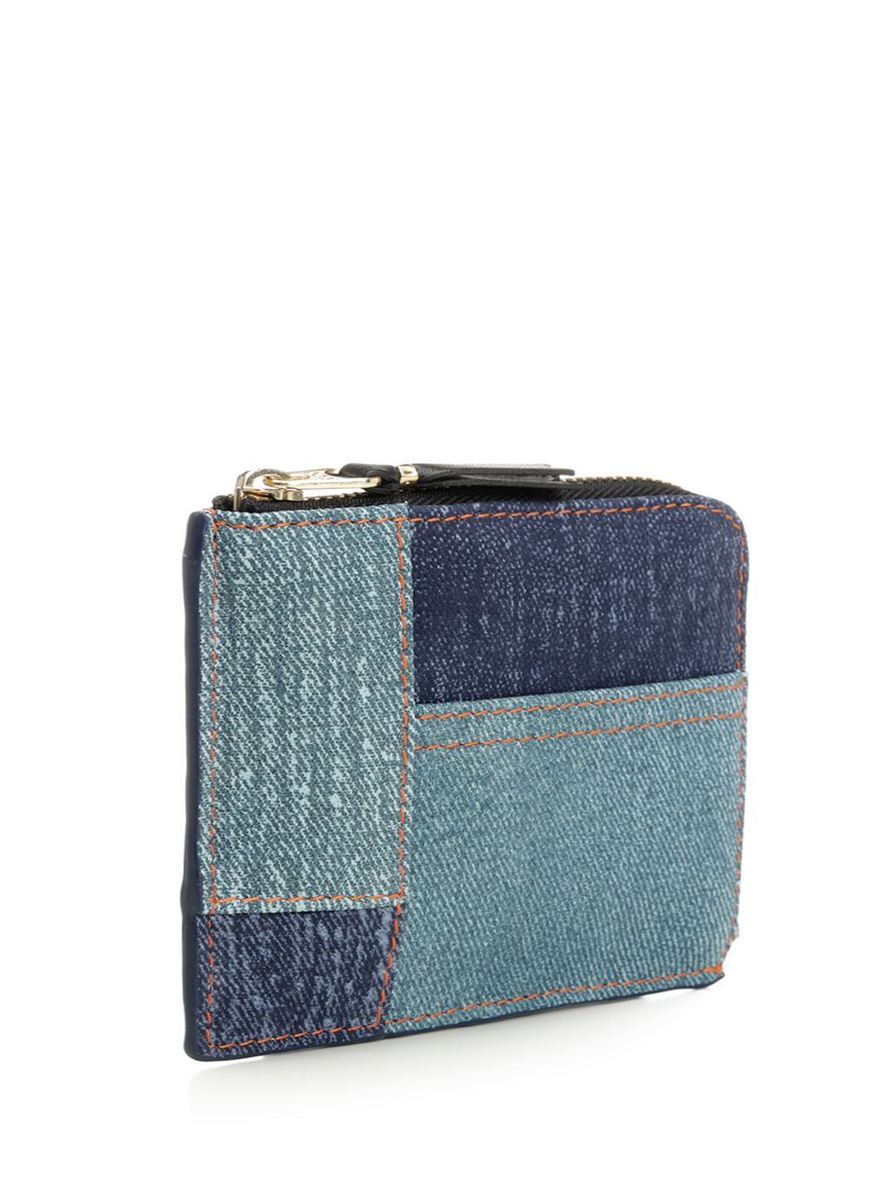 Comme Des Garcons Wallet Patchwork Wallet Wallets - Blue | dafc2b17f719f2fc2e3b295746ea6dd727fd54b9