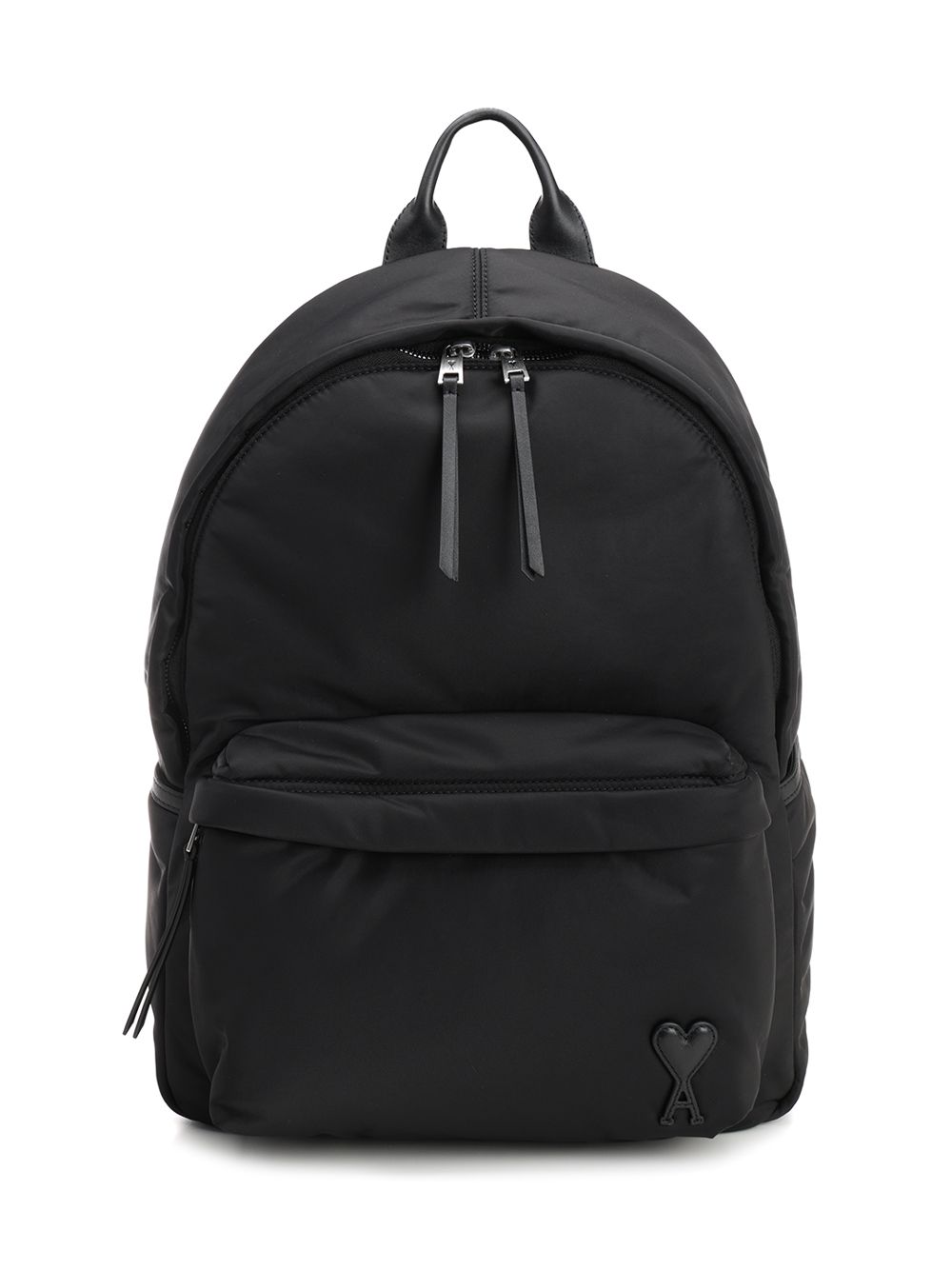 Ami Marcel Backpack In Padded Nylon Canvas Backpacks & Travels - Black | f602dd5fb88474b9e4cd75b45ddfd56bcd0e5c98