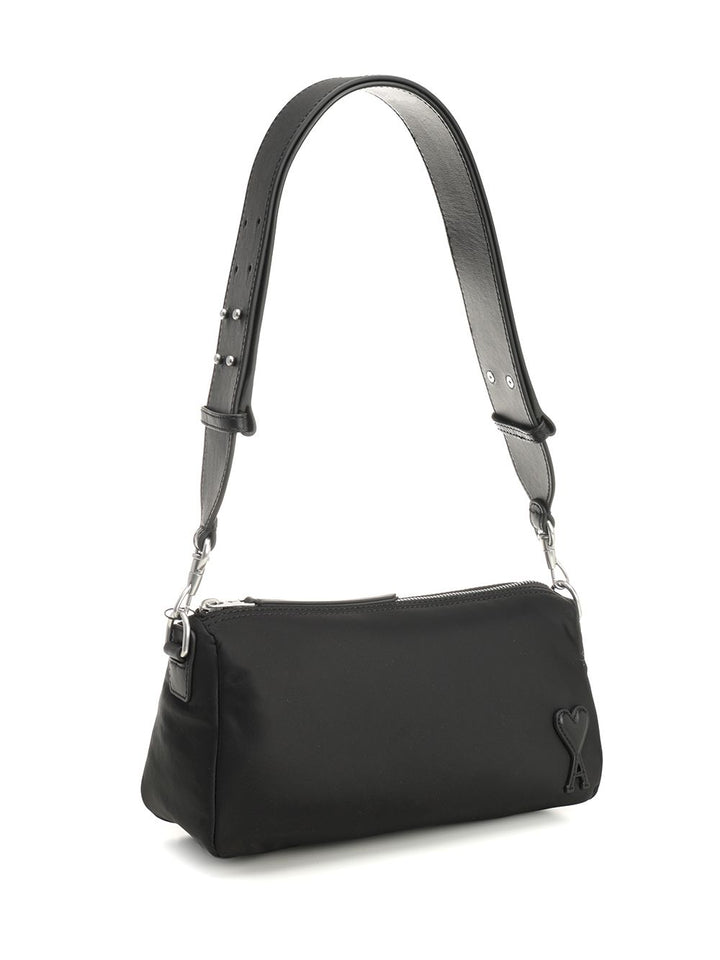Ami Marcel Bag In Padded Nylon Canvas Crossbody Bags - Black | 4f3e0e1a1bc778aef5f643e315722967c8732820