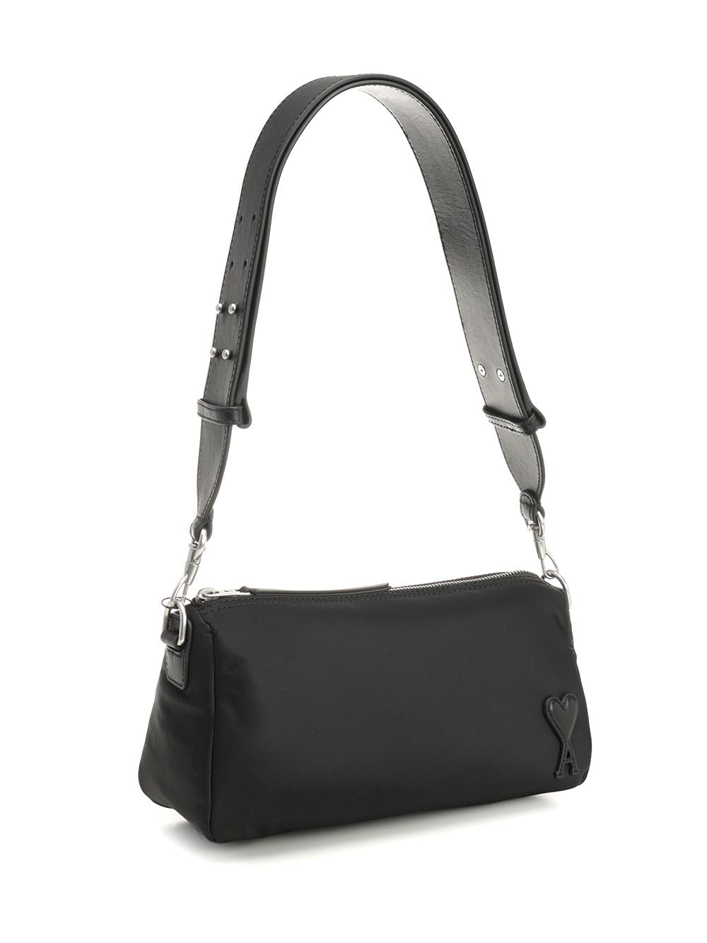Ami Marcel Bag In Padded Nylon Canvas Crossbody Bags - Black | 4f3e0e1a1bc778aef5f643e315722967c8732820