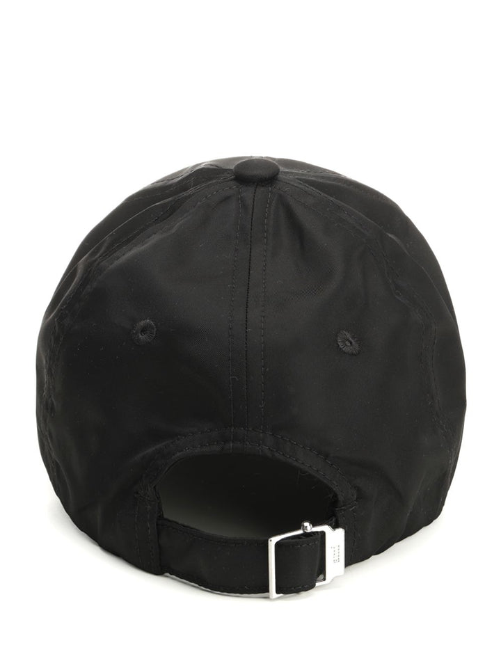 Ami Ami De Coeur Stud Cap Technical Nylon Hats - Black | 6ce4b125a171771a506298d4461a6bba74d7f7e5