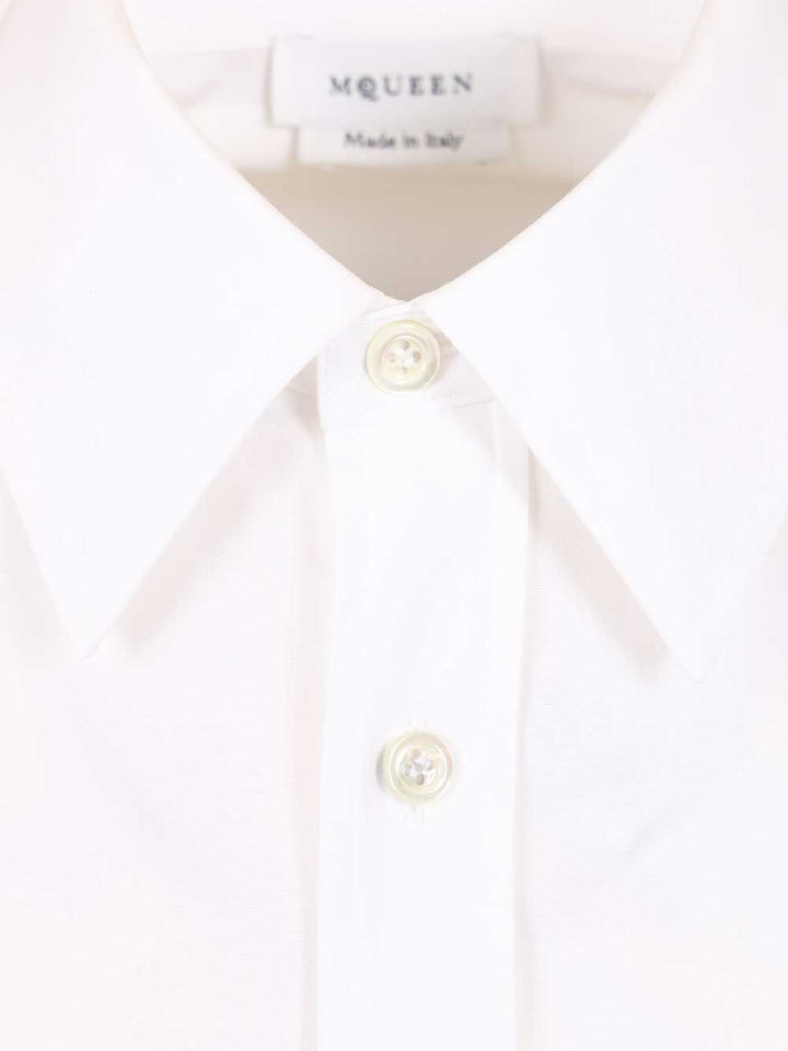 Mcqueen Harness Shirt Shirts - White | 09953bfb4eee0076b9443e73a105eb5ddceb3e1e