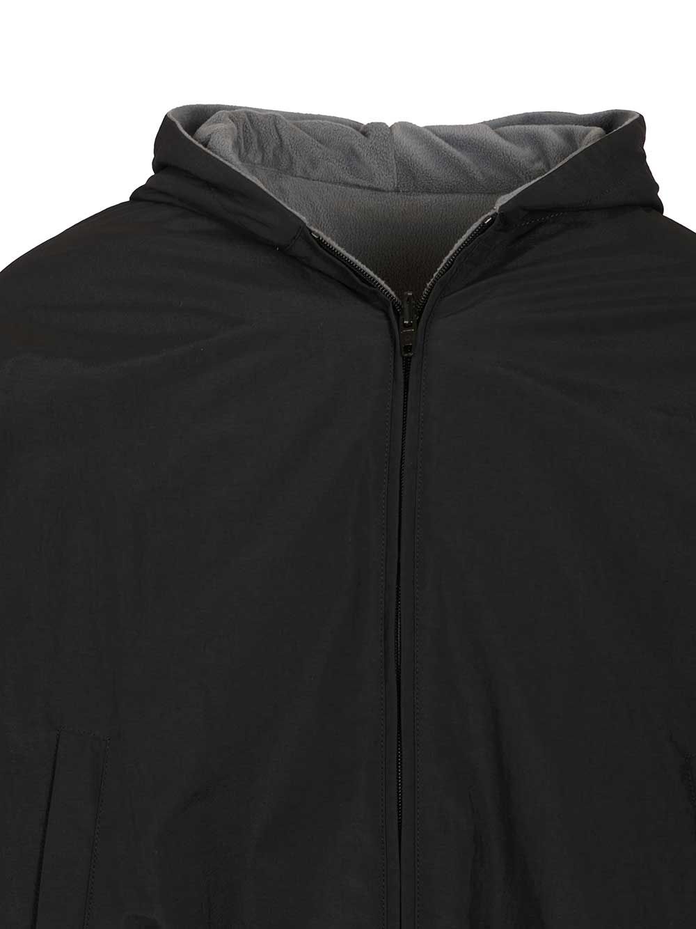 Balenciaga Cursive Reversible Tracksuit Jacket Sweatshirts - Black | 347f7c4b4598a4fcf44a59cc8495795453093d68