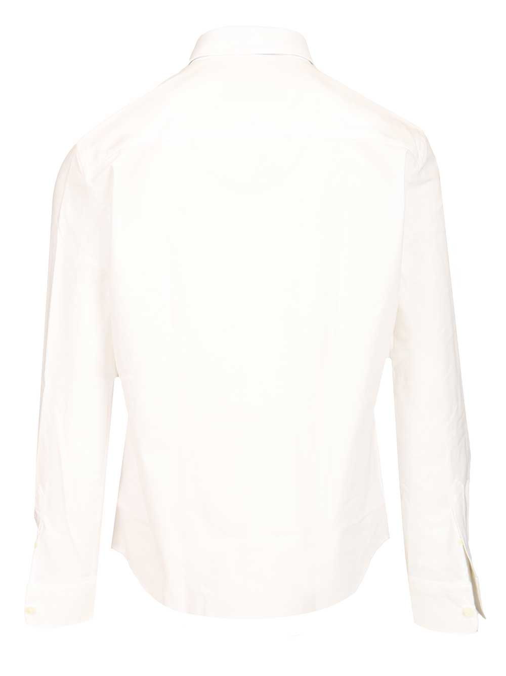 Ami Oxford Button-Down Shirt Shirts - White | 7704527ccdff03d7b6de34ba81988ae344131906