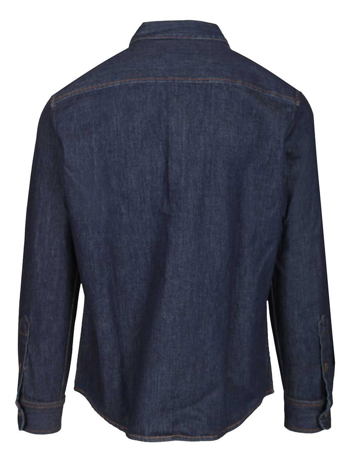 Ami Denim Shirt Shirts - Blue | 4d0bf2f2f4e12bd072125d1fcf6f7220288580c7