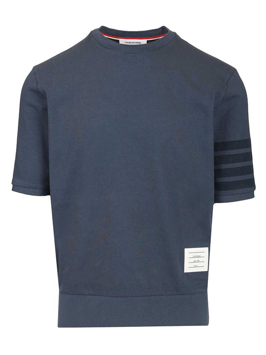 4 Bar T-Shirt Blue