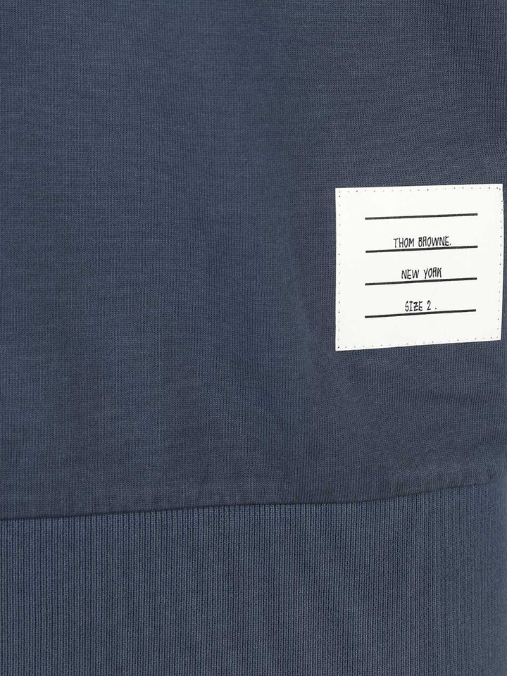 Thom Browne 4 Bar T-Shirt - Blue | 10fe238565ab16d536692704f9892246ddf152f1