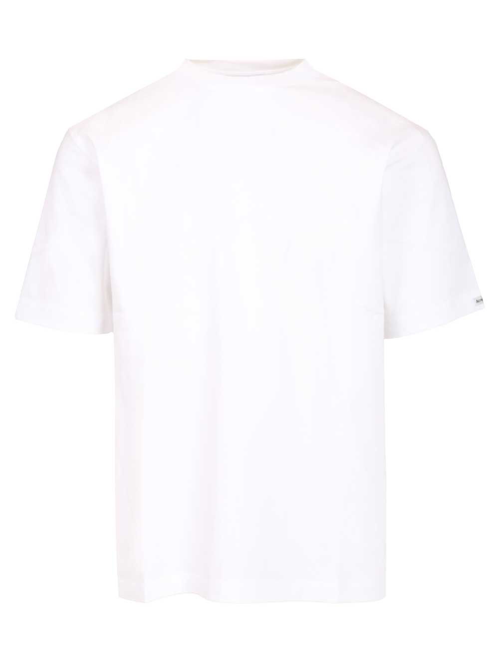 Acne Studios Organic Cotton T-Shirt - White | 7a88bcb7f3aede05a19536386b5ff8afdf2f52df