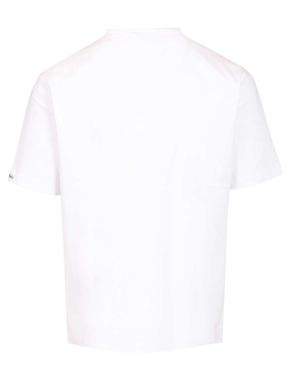 Acne Studios Organic Cotton T-Shirt - White | 55d22d110517e4f3baff1705a01f895963a79f12
