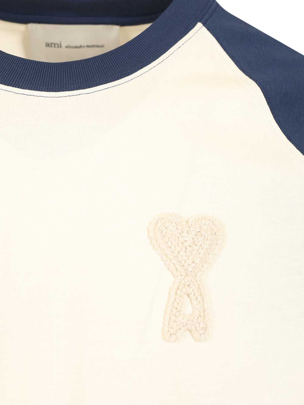 Ami Ami De Cœur  In Cotton Jersey T-Shirt - Multicolor | c81cb1d8f4df18a154fd452077b950795e36f06e