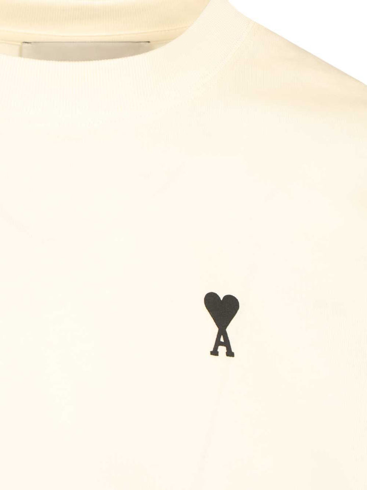 Ami Place Des Victoires T-Shirt - White | 536a752d10cd8a1e2f2ecb82395f140b3c5ba07f