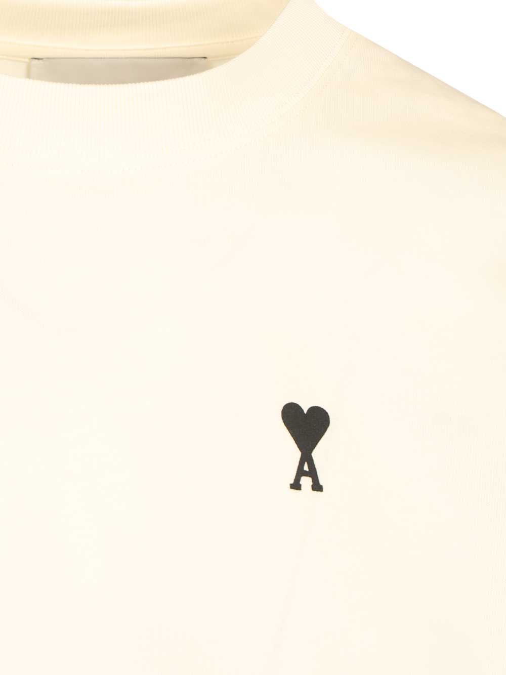 Ami Place Des Victoires T-Shirt - White | 536a752d10cd8a1e2f2ecb82395f140b3c5ba07f