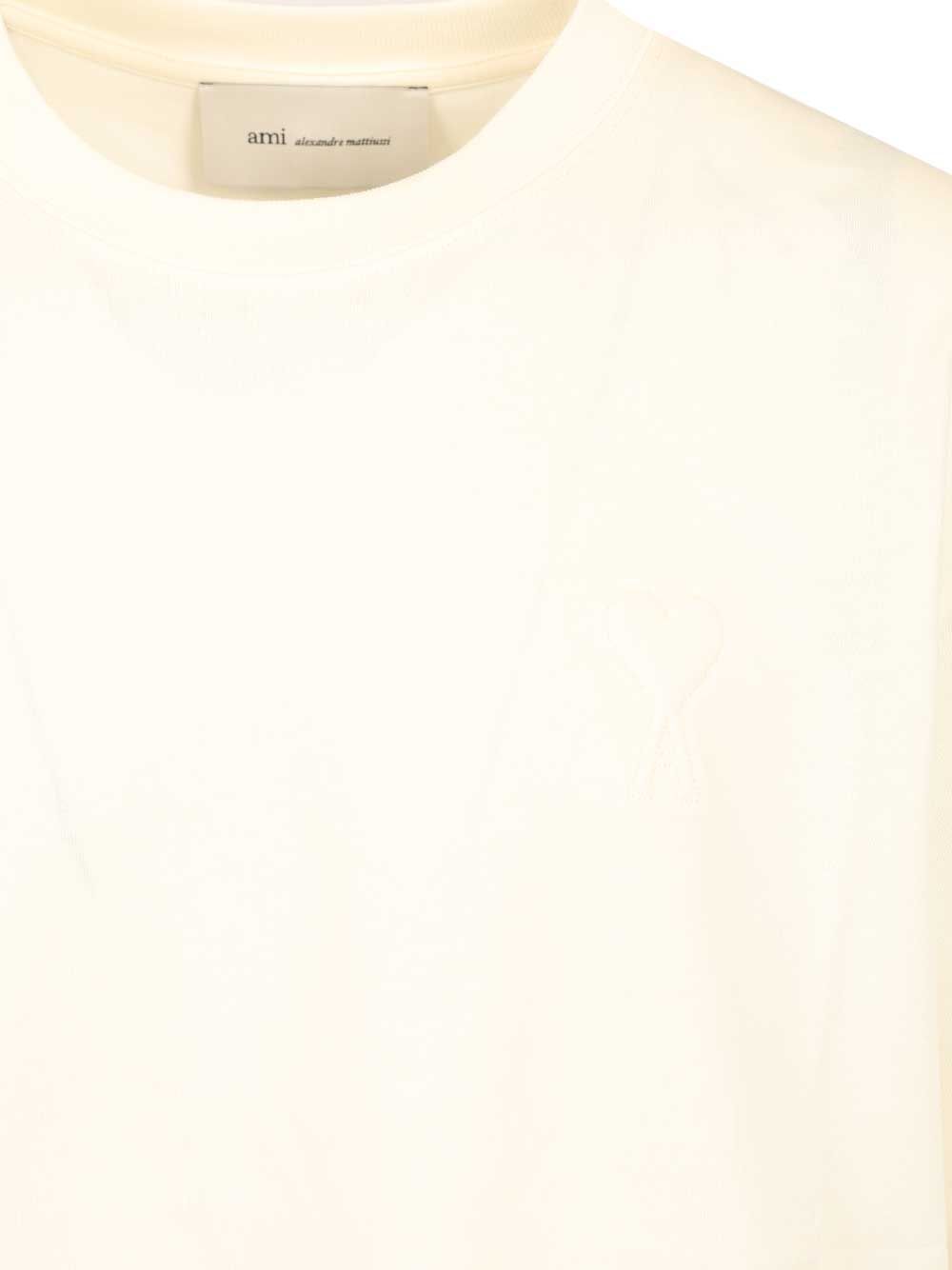 Ami Ami De Coeur T-Shirt - White | d738b5c940edd5dae81c8824e82d00c1f998ed3c