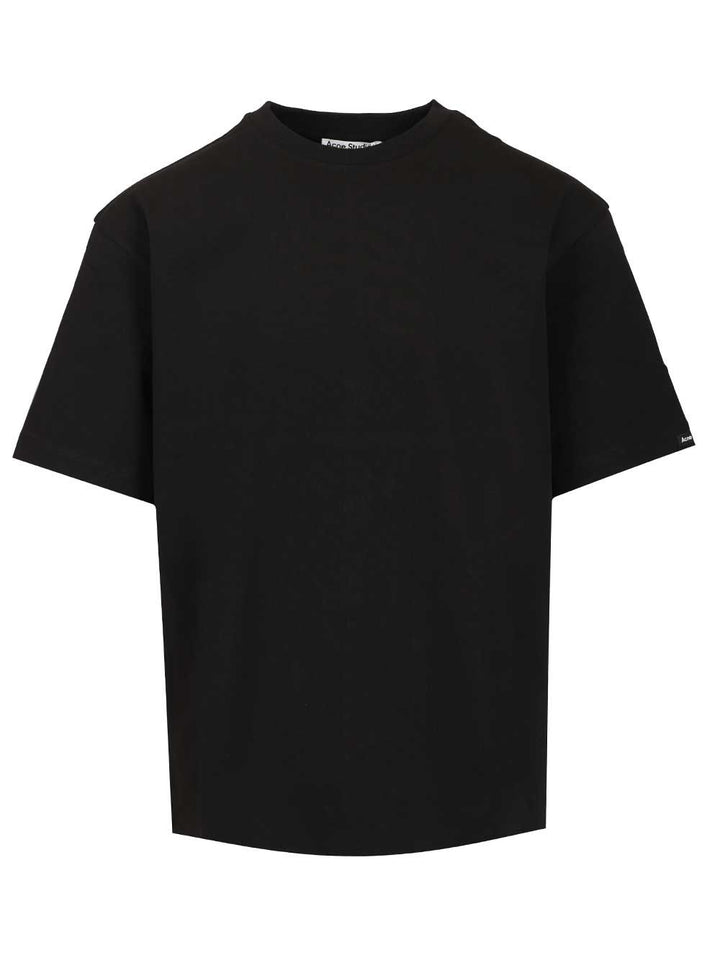 Acne Studios Organic Cotton T-Shirt - Black | 75f19646dfad5a554c586e56b6a8a880d00ebcf2