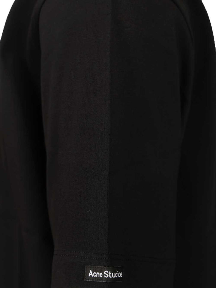 Acne Studios Organic Cotton T-Shirt - Black | feefe390758f00dffdd9cafabeb60949f817b5a7