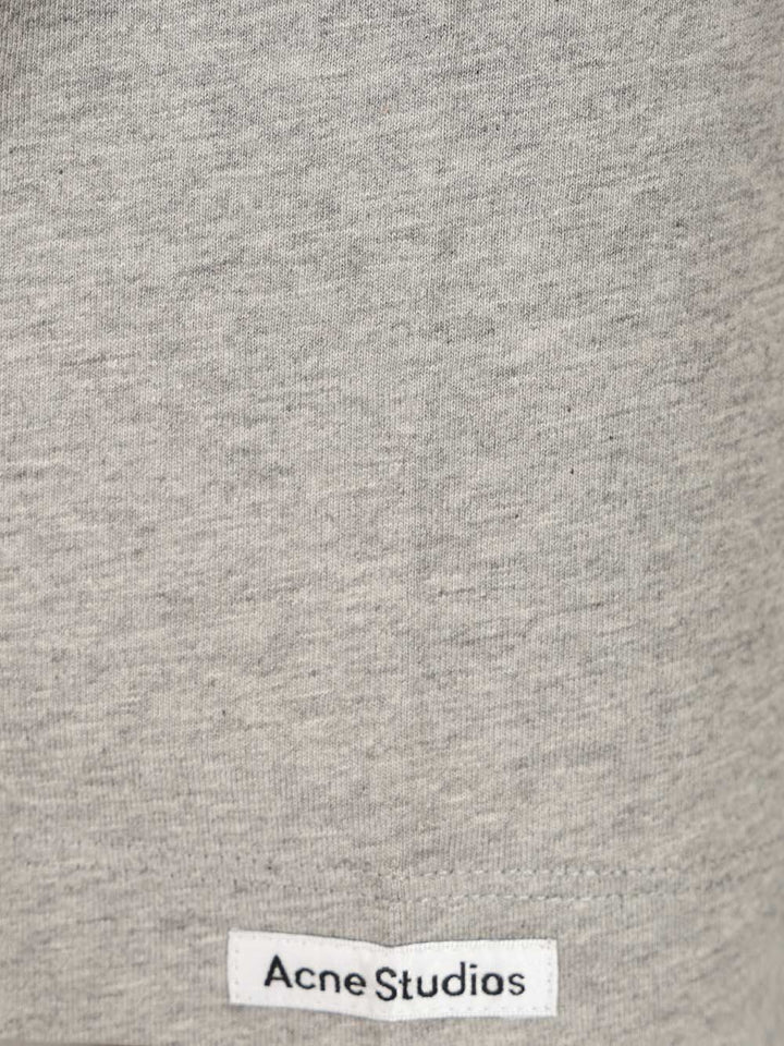 Acne Studios Organic Cotton T-Shirt - Grey | cbce6d1dc3b951addaff7a3bfe286066acbe0096