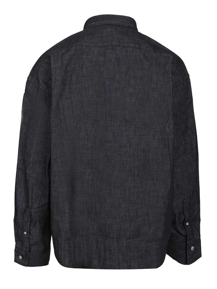 Acne Studios Denim Shirt Shirts - Blue | 00723fde20d6291e4746aaa31bb15c38a3bf62fb