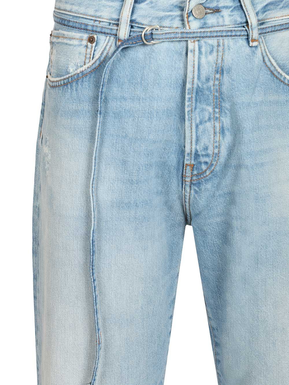 Acne Studios Loose Fit 5-Pocket Denim Jeans - Blue | fde3faad3e5637c985ecccc361fdb8aa60012370
