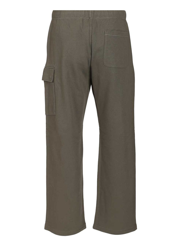 C.P. Company Diagonal Raised Fleece Cargo Sweatpants Trousers - Grey | 3a32edfbd964e9aa0c33aa49320c283b6d8b933d